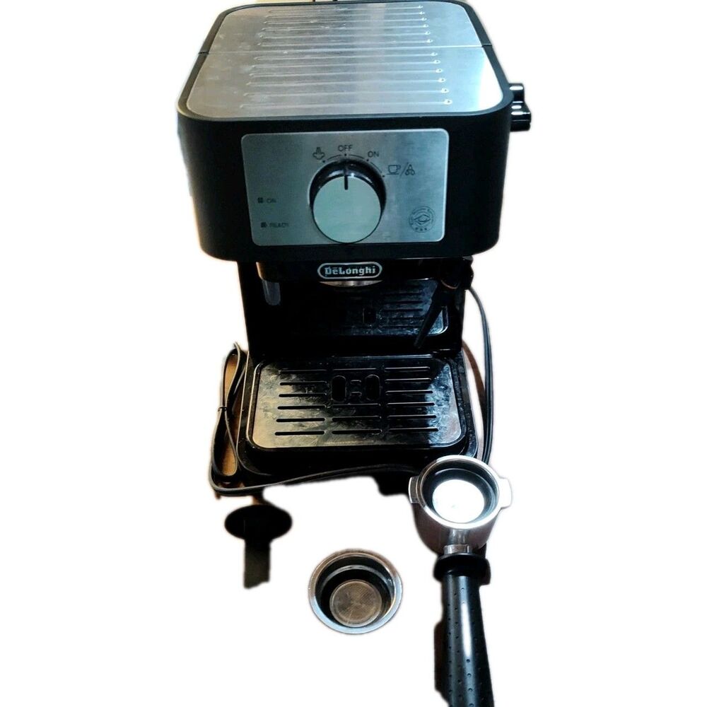 De'Longhi Stilosa Manual Espresso Machine - Black/Stainless - EC260BK Works